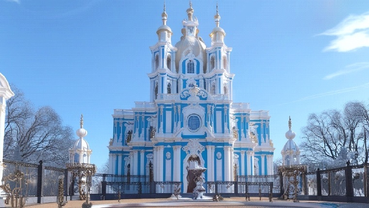 Смольный собор - русское барокко